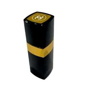 Vintage Chanel No 5 Eau De Toilette Spray Black And Gold Refillable 1.7 Case